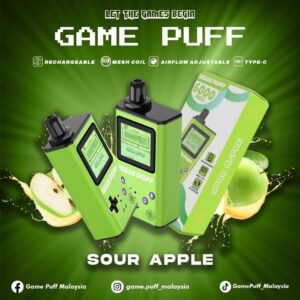 Pop Game Puff 6000 hơi - Vị Nho- Sạc ĐC